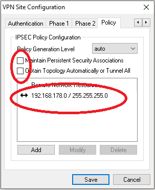 fritz vpn android 12