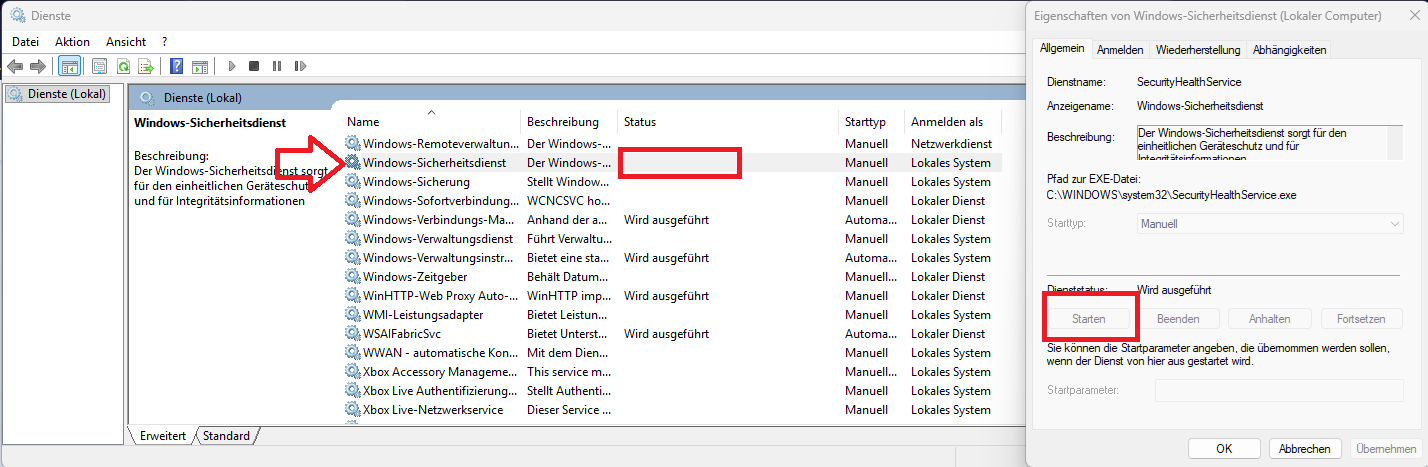 windowssicherheitsdienst